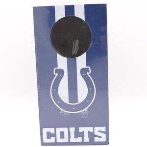 FOCO Indianapolis Colts NFL Team Tabletop Cornhole Game Set w/ Mini Bean Bags